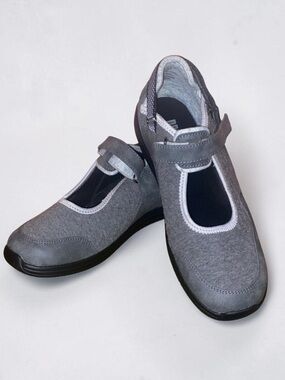 DREW BUTTERCUP  Therapeutic Mary Jane Style Shoes Gray Mesh Combo Size 9M